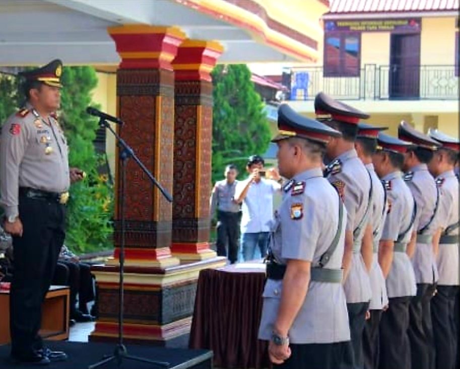 Empat Perwira di Polres Tana Toraja Bergeser