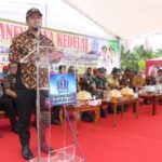 Wagub Hadiri Panen Raya Kedelai di Bone