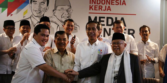 Tim Kampanye Daerah Jokowi-Ma’ruf Dilantik 22 Desember