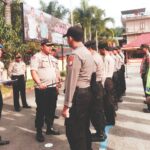 Tidak di Siplin, Kapolres Tegur Anggotanya