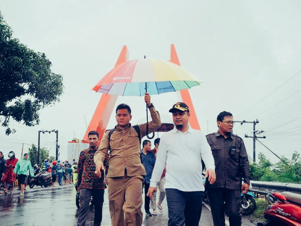 Status Waspada, Wagub Tinjau Banjir di Gowa