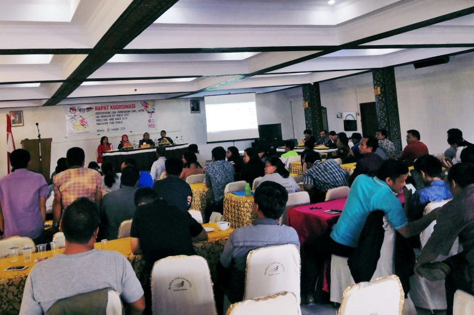 KPU Tana Toraja Gelar Rakor Dengan PPK Bahas Daftar Pemilih