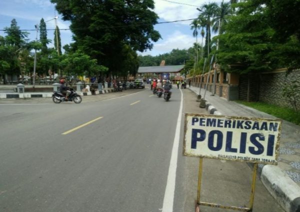 Cegah Laka Lantas, Polres Tana Toraja Gelar Operasi Rutin