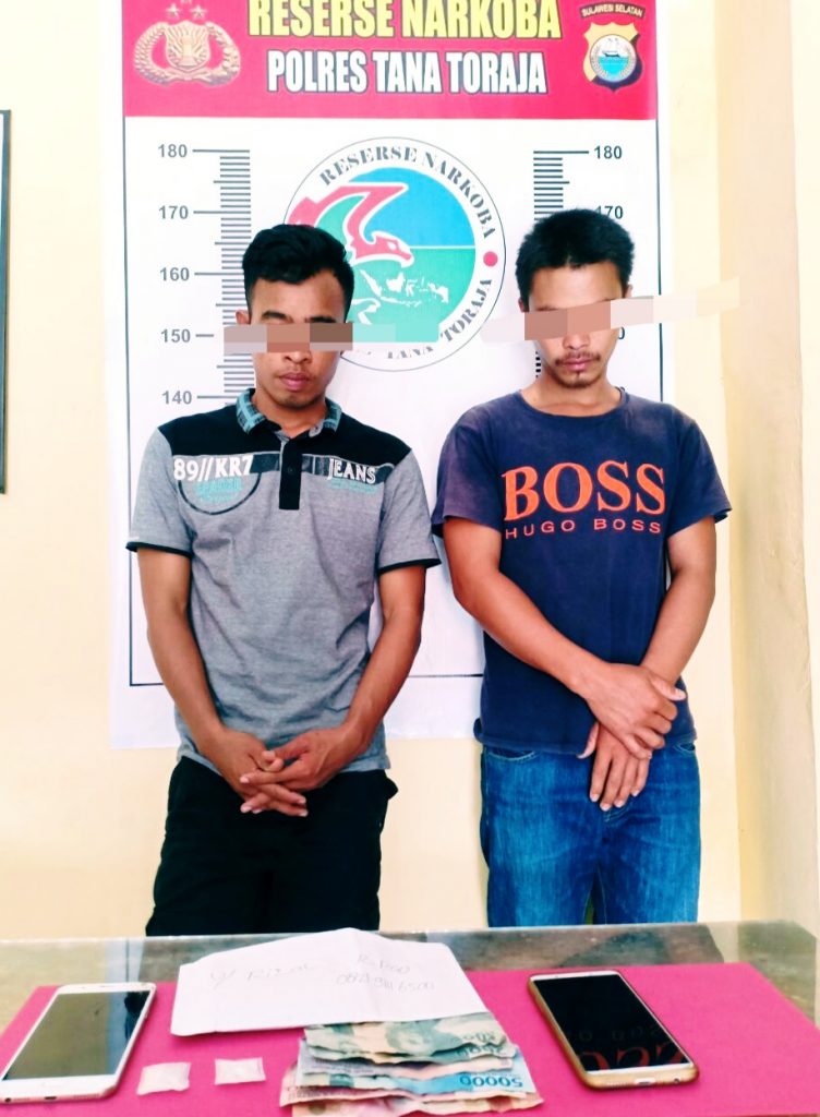 Polisi Tangkap Dua Terduga Pelaku Penyalahgunaan Narkotika