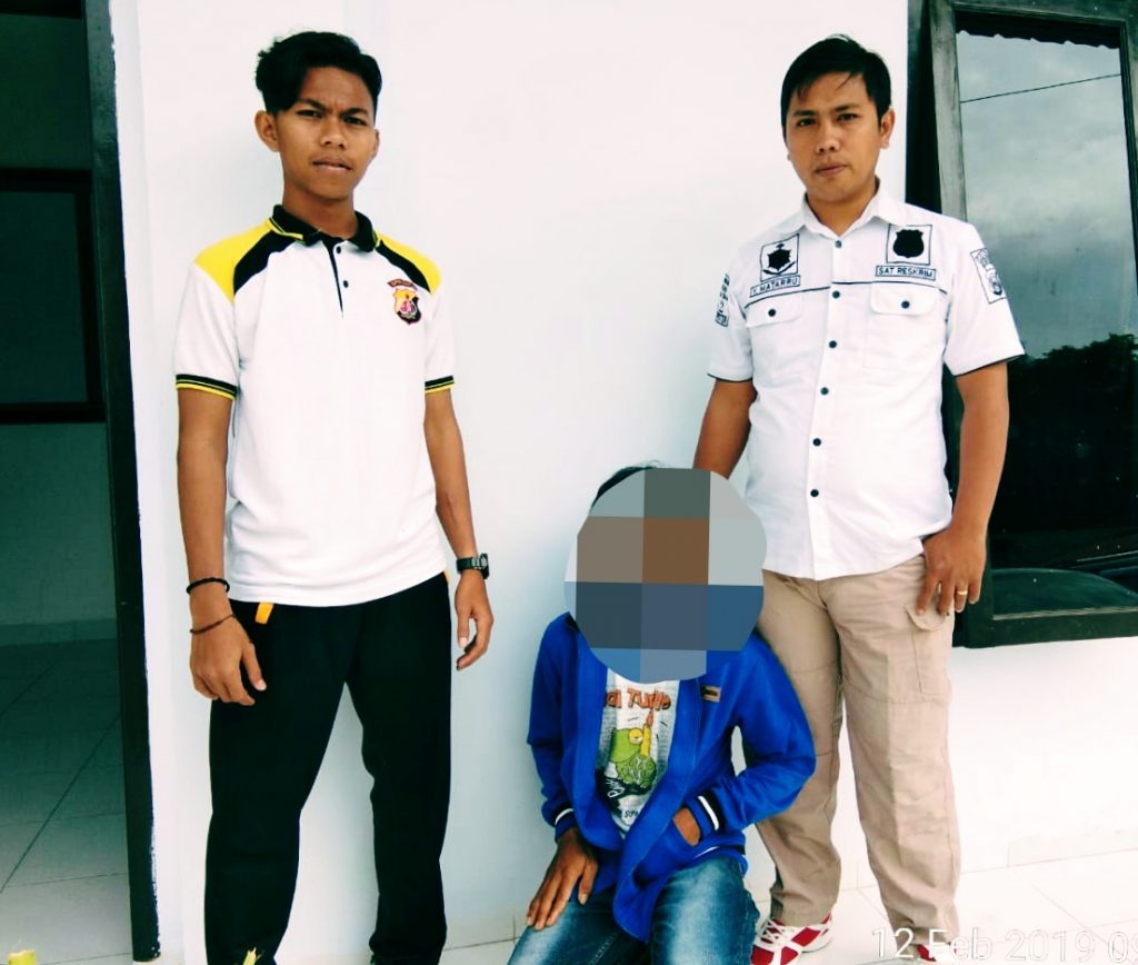 Seminggu Buron, Akhirnya Pelaku Asusila Anak Dibawah Umur Menyerahkan Diri