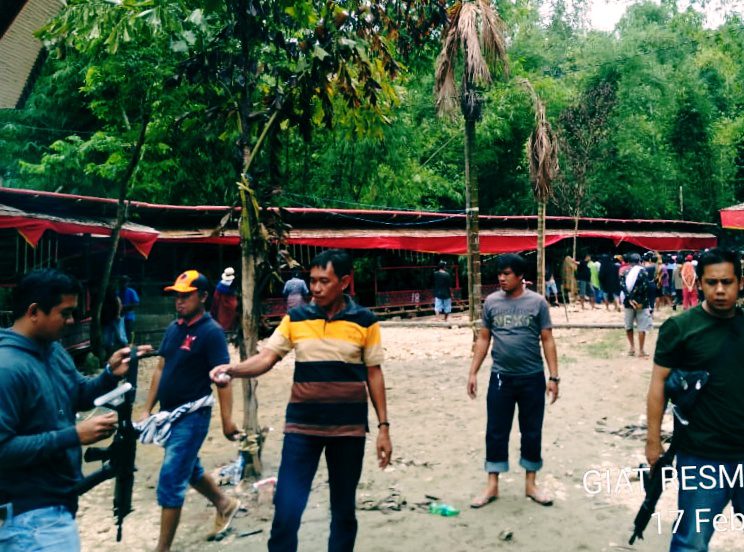 Polisi Bubarkan Judi Sabung Ayam di Tondon, Toraja Utara