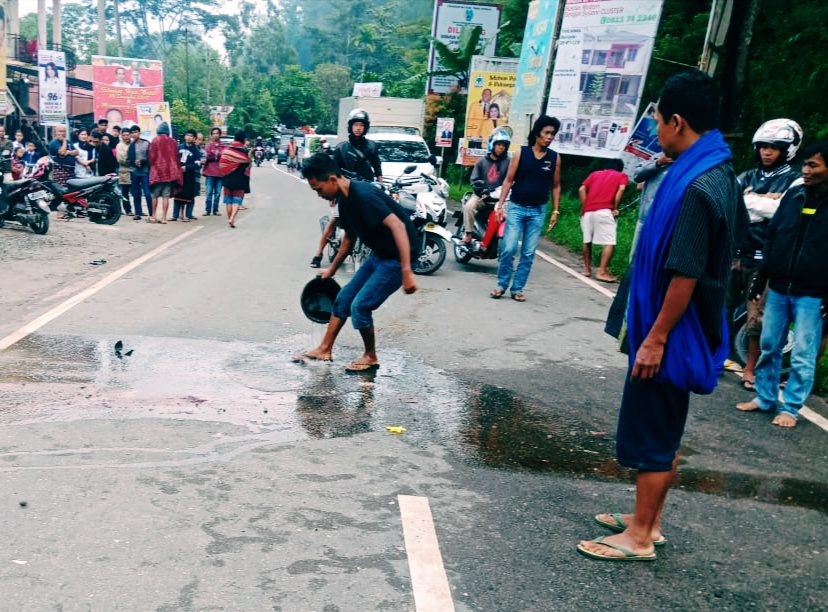 Kecelakaan di Poros Makale Rantepao, Satu Orang Meninggal Dunia