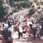 Longsor Susulan Membuat Bokin Semakin Terisolir, Ratusan Warga Terpaksa Turun Tangan