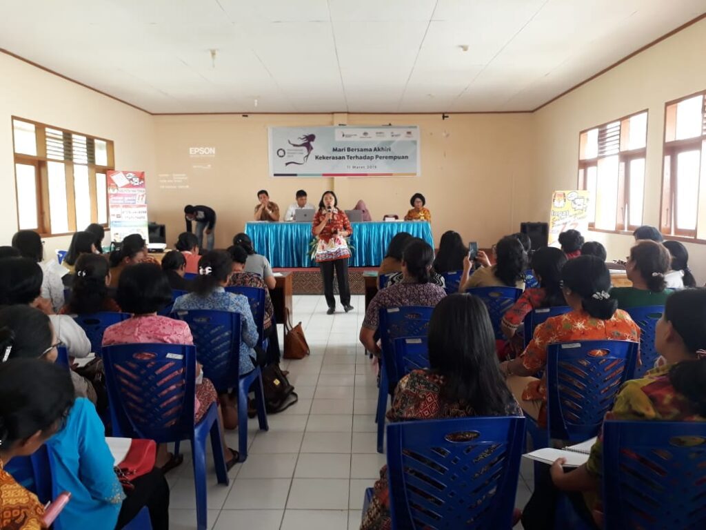 Bawaslu Tana Toraja Ajak Pemilih Perempuan Tolak Money Politik
