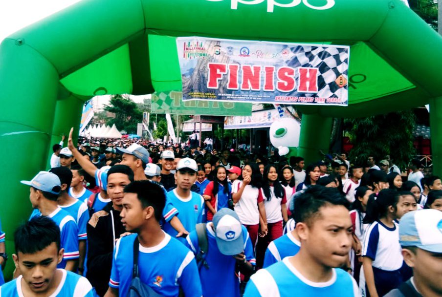 Puncak Acara Millenial Road Safety Festival Tana Toraja Dibanjiri Generasi Milenial