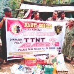 Polisi Alumni TTNT Asade, Bantu Warga Kurang Mampu