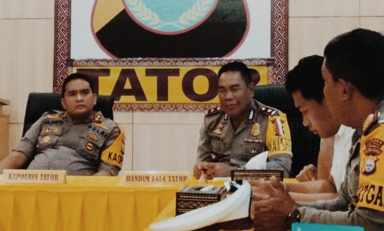 Pasca Pengobatan, Kapolres Tana Toraja Mulai Beraktivitas