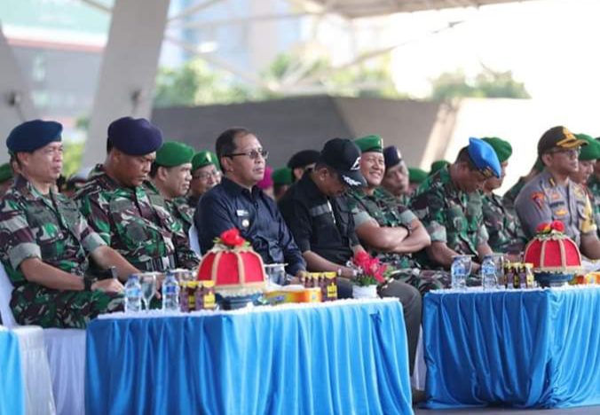 TNI-Polri Gelar Apel Gabungan Mantap Brata 2019