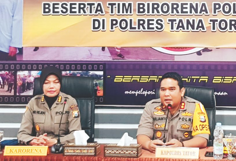 Menuju Zona Integritas, Polres Tana Toraja Terima Asistensi Dari Tim Penilai Ro Rena Polda Sulsel