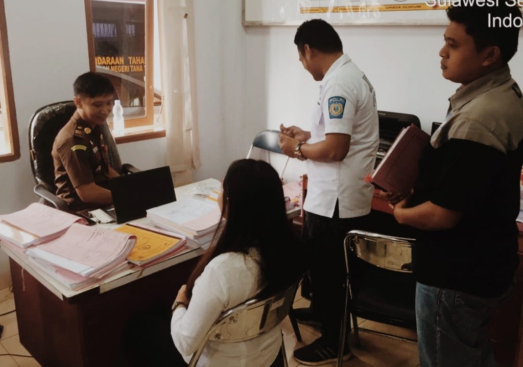 Polres Limpahkan Dua Kasus Narkoba Kekejaksaan Negeri Tana Toraja