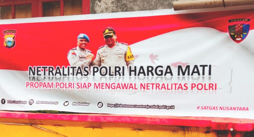 Polisi Yang Tidak Netral, Akan di Tindak Tegas