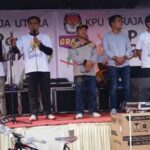 Berlangsung Meriah, KPU Toraja Utara Ajak Peserta Pemilu Run Tolak Politik Uang