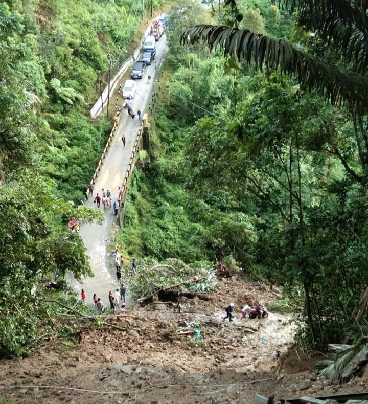 Longsor Lagi, Jalan Rantepao Palopo Kembali Putus