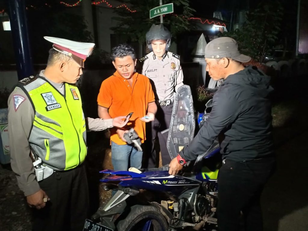 Jelang Penetapan Hasil Perhitungan Suara Pemilu 2019, Polres Tana Toraja Gelar Razia