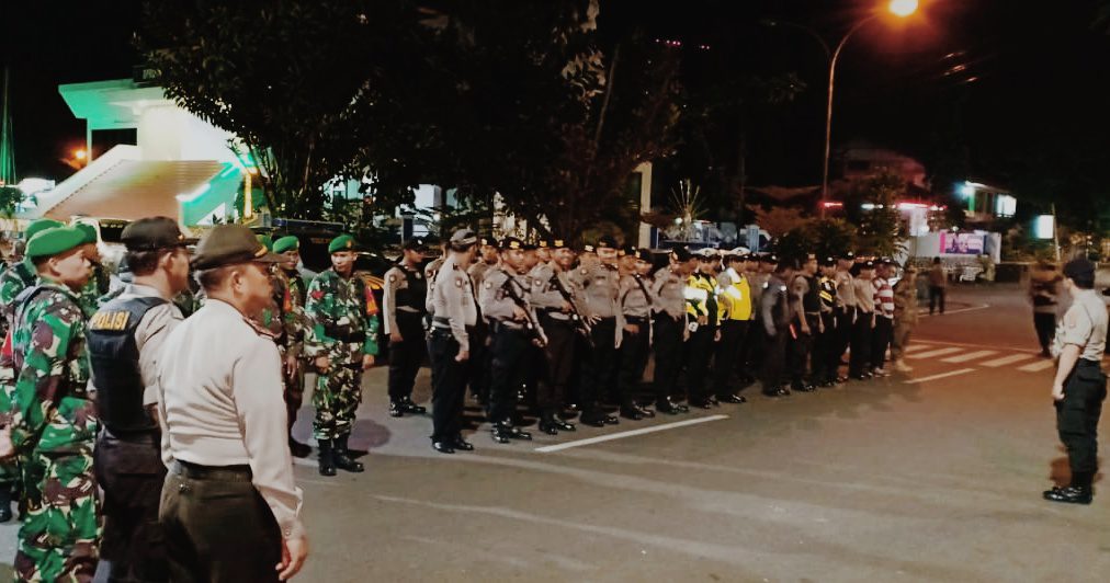 Jelang Penetapan Pemenang Pilpres 2019, Polres Tana Toraja Gelar Operasi Cipta Kondisi