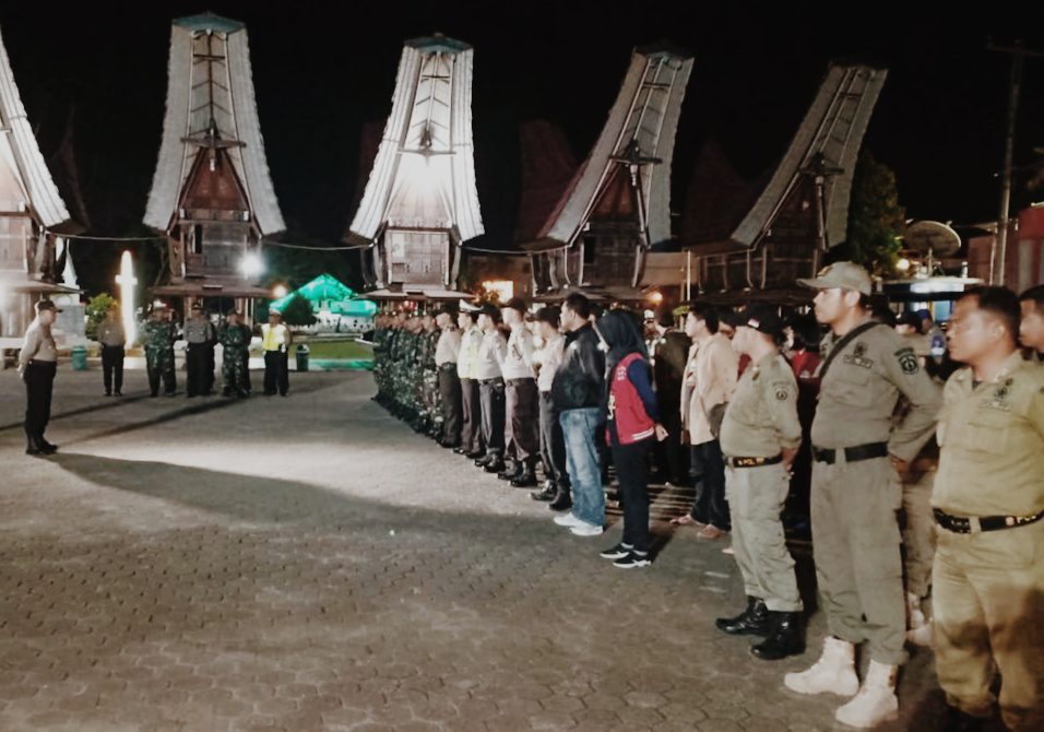 Jelang Penetapan Pemenang Pilpres 2019, Polres Tana Toraja Gelar Operasi Cipta Kondisi