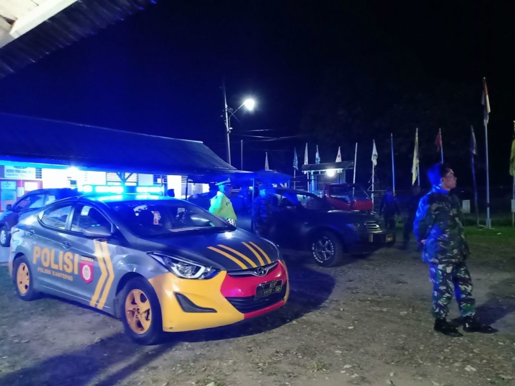Kodim 1414 dan Polres Tana Toraja Gelar Patroli Gabungan Pasca Pemilu dan Pengamanan Bulan Suci Ramadan