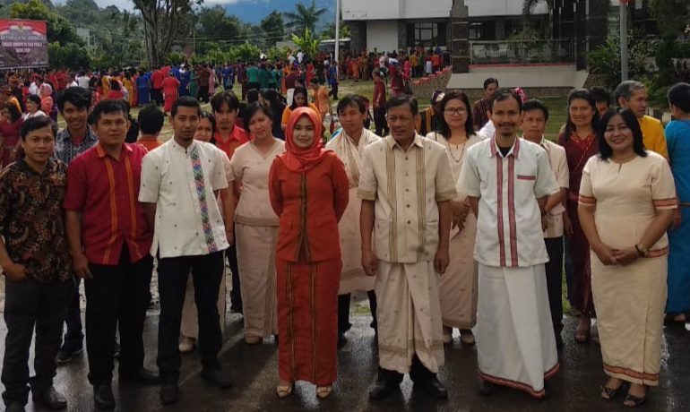 KPU Tana Toraja, Peringati Hari Lahir Pancasila Bersama Pemkab Tana Toraja