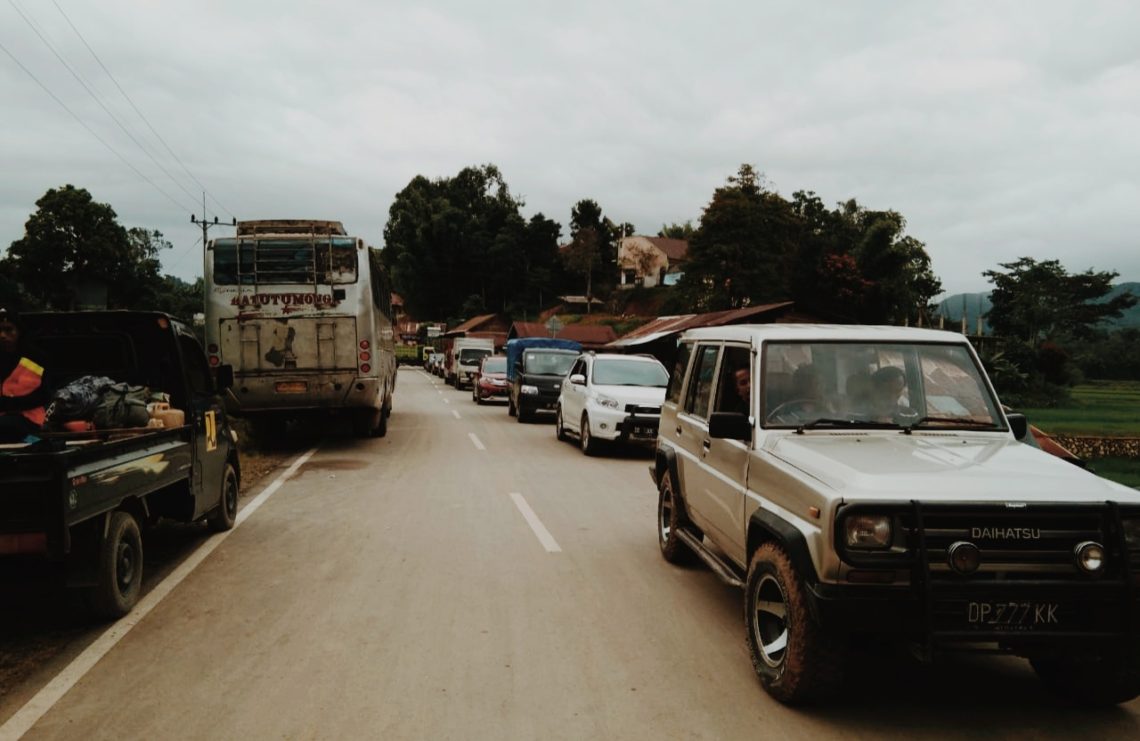 Jembatan Bailey Rampung, Poros Jalan Rantepao - Palopo Kembali Normal 2 Jembatan Bailey Rampung, Poros Jalan Rantepao - Palopo Kembali Normal
