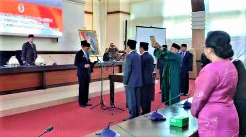 Resmi, Hari Ini Aslam Patonangi Mantan Bupati Pinrang Jabat Asisten 1 Pemprov Sulsel