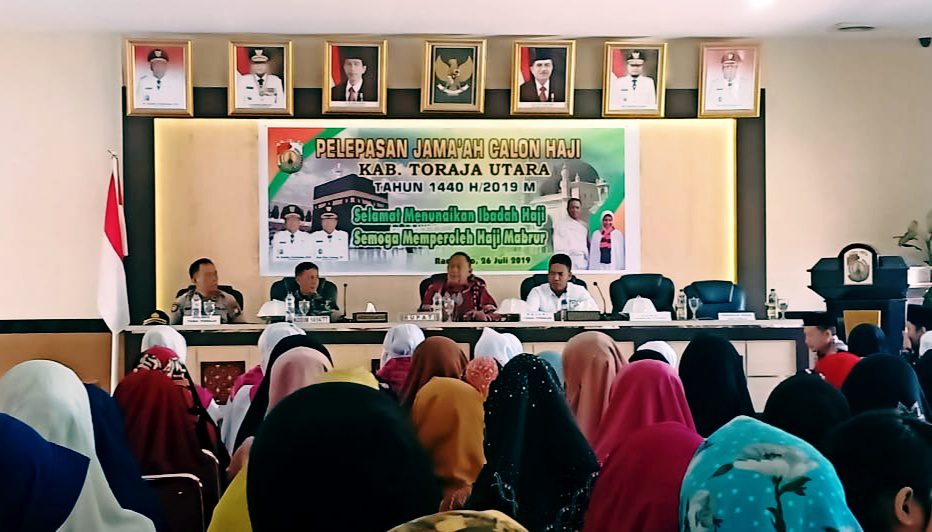 Kalatiku Lepas 21 Calon Jemaah Haji Toraja Utara
