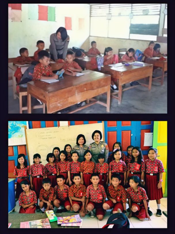 Polwan Mengajar, 'Police Goes To School' Sasar Daerah Terpencil 2 Polwan Mengajar, 'Police Goes To School' Sasar Daerah Terpencil