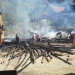 Kebakaran Hebat Terjadi di Sesean, 1 Rumah dan 6 Lumbung Ludes, Satu Jenazah Ikut Terbakar