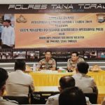 Sosialisasikan Peraturan Kapolri, Tim Polda Sambangi Polres Tana Toraja