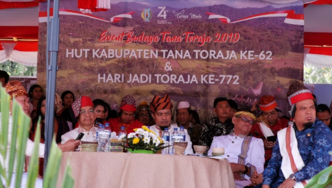 Sejumlah Pejabat Hadiri HUT ke 62 Tana Toraja