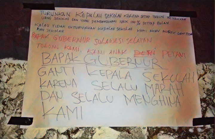Siswa SMKN 4 Tana Toraja Minta Kepseknya Dicopot 2 Siswa SMKN 4 Tana Toraja Minta Kepseknya Dicopot