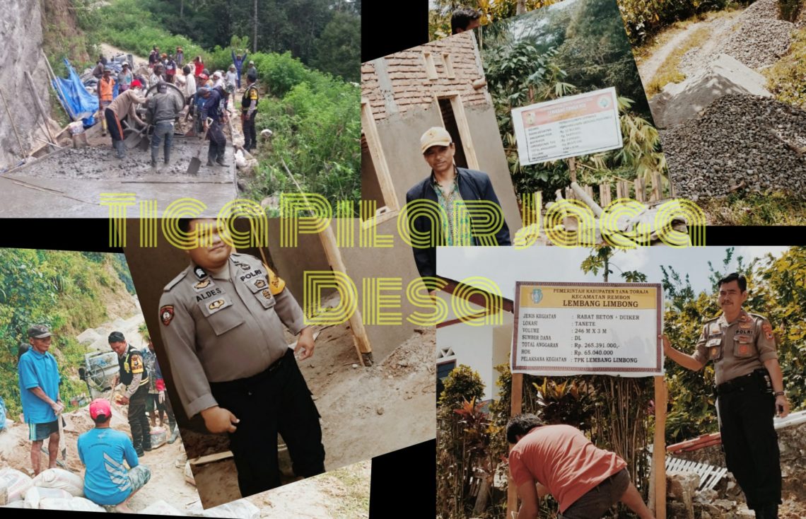 Jalankan Amanah Tiga Pilar, Polisi Gencar Turun ke Lembang-Lembang Pantau Penggunaan Dana Desa