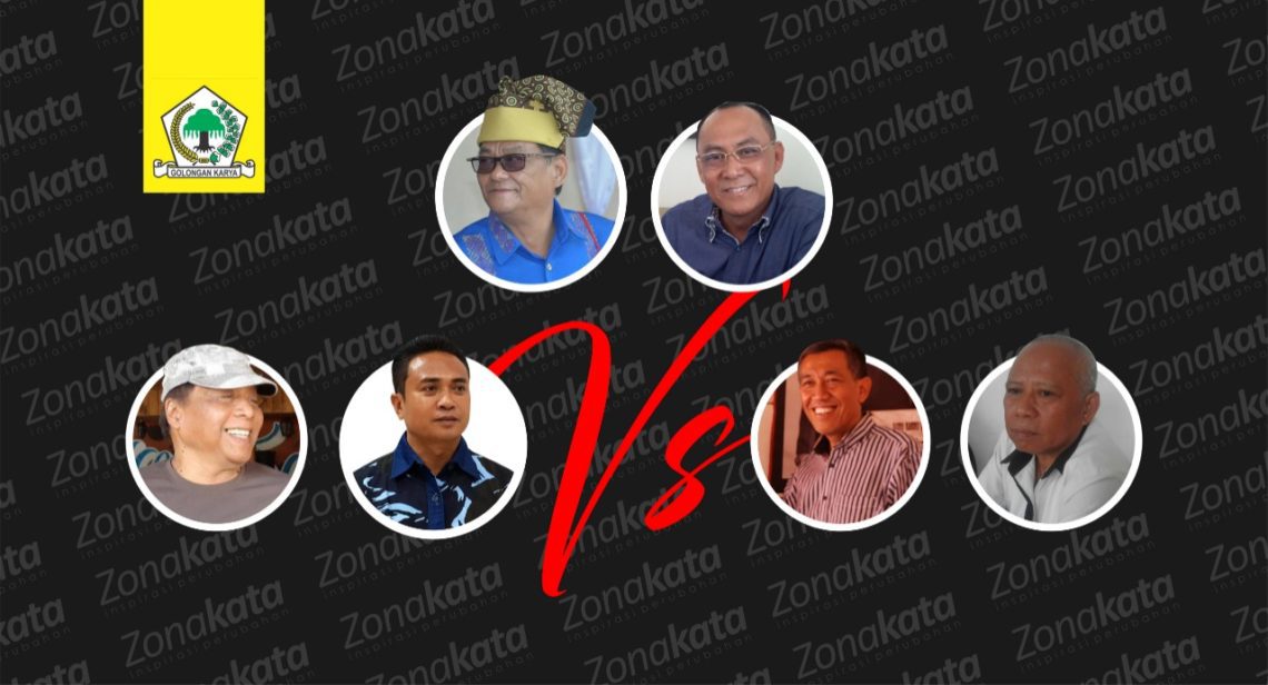 Nico, Victor, Alberth, John, Theo, Rudal  Bersaing di Partai Golkar