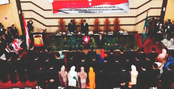 50 Legislator DPRD Kota Makassar Dilantik, Berikut Nama Namanya 1 50 Legislator DPRD Kota Makassar Dilantik, Berikut Nama Namanya