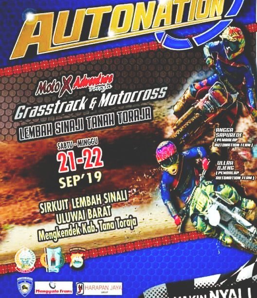 Besok.. Motocross dan Grasstrack di Sirkuit Lembah Sinaji di Gelar 2 Besok.. Motocross dan Grasstrack di Sirkuit Lembah Sinaji di Gelar