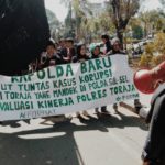 Unjuk Rasa di Polda Sulsel, FORMAT Minta  Dugaan Kasus Korupsi di Toraja di Usut Tuntas