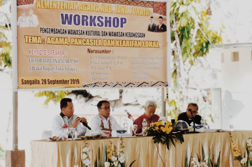 Kemenag Tana Toraja Gelar Workshop Kebangsaan dan Launching Proyek Perubahan Mahumsa