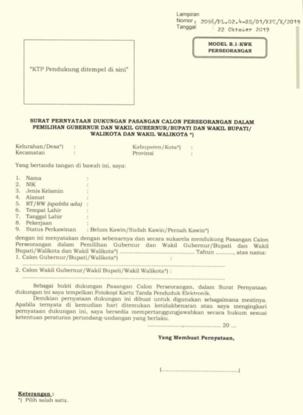 KPU Toraja Utara Tetapkan Syarat Dukungan Bagi Calon Perseorangan 2 KPU Toraja Utara Tetapkan Syarat Dukungan Bagi Calon Perseorangan
