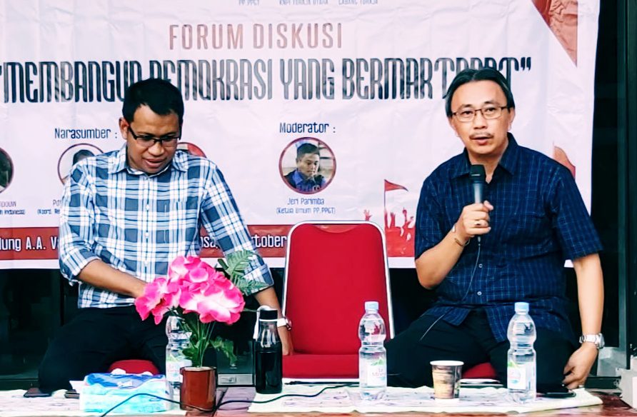 Ratusan Generasi Milenial Hadiri Forum Diskusi Membangun Demokrasi Bermartabat