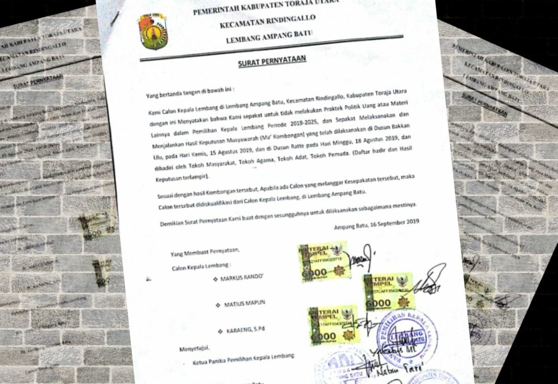 Sepakati Tidak Lakukan Money Politik, Calon Kalem Ampang Batu Siap Didiskualifikasi 1 Sepakati Tidak Lakukan Money Politik, Calon Kalem Ampang Batu Siap Didiskualifikasi