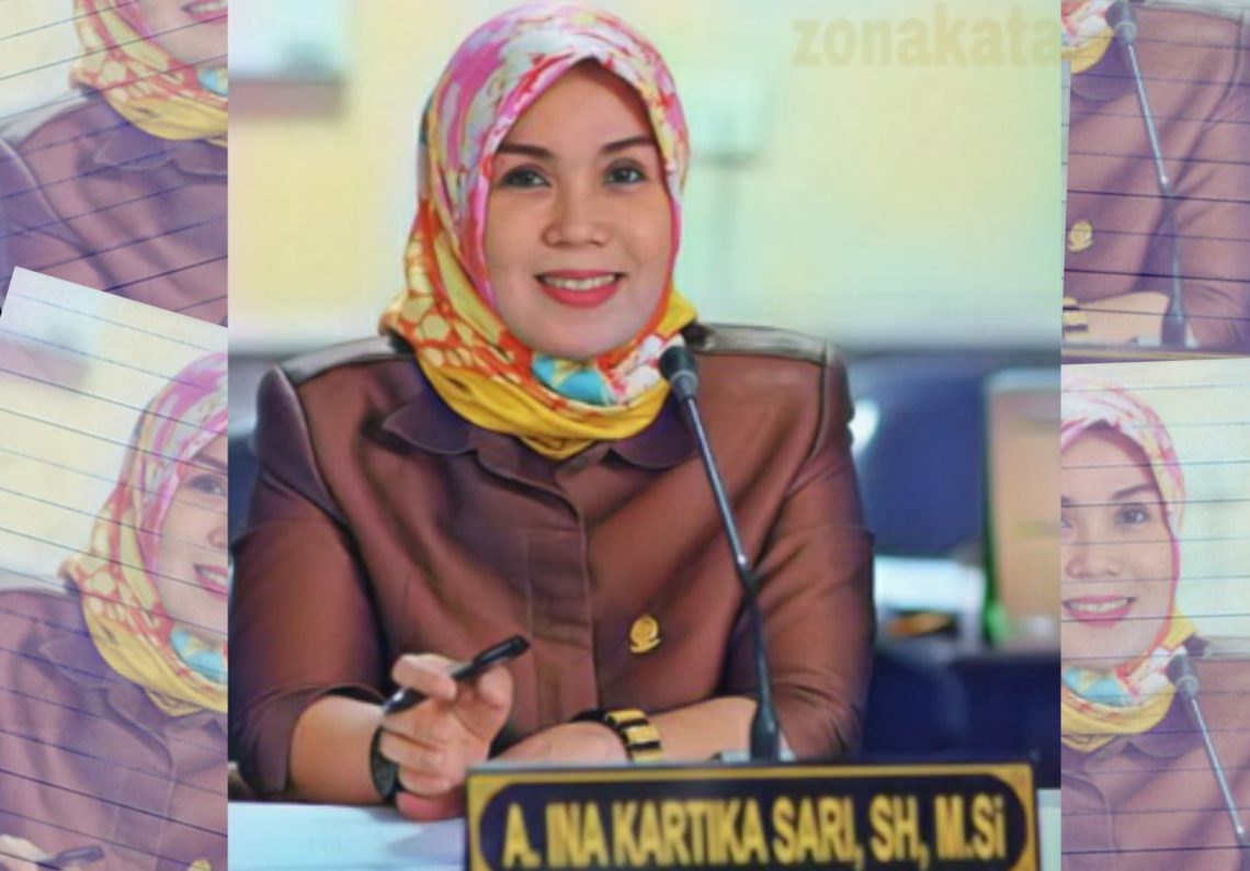 Andi Ina Kartika Sari Jabat Ketua DPRD Sulsel  Periode 2019-2024