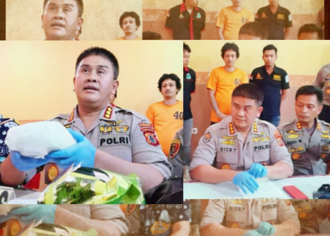 Polres Sidrap Menangkap Pengedar 1 Kg Sabu Seharga Rp.1,5 Miliar