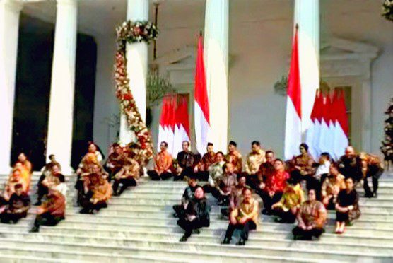 Presiden Jokowi Umumkan Menteri Kabinet Kerja Jilid II, Berikut Nama Namanya