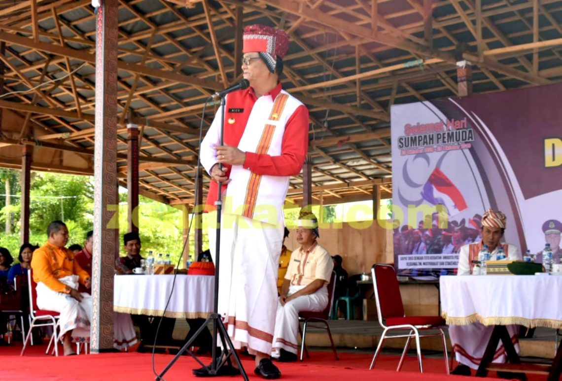 Bupati Nico Kenalkan Website Sipakada, Website Terpadu BKPSDM