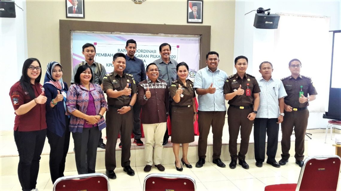 KPU Tana Toraja Berkoordinasi dengan TP4D Kejaksaan Negeri Kawal Anggaran Pilkada 2020