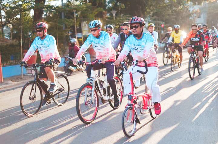 Meriahkan HUT Sulsel ke-350 Pemprov Sulsel Gelar Fun Bike
